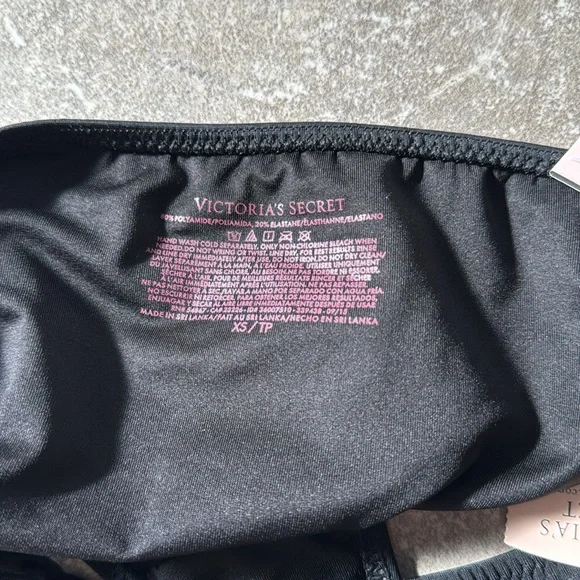 NWT Victoria’s Secret Black Swim bottoms - Picture 4 of 4